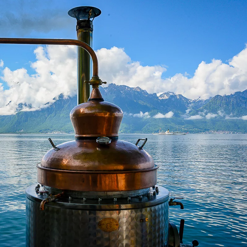 Alambic au bord du lac Léman Cuvée Lacustre